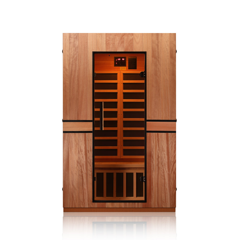 Haoyao 2 Person Saunas with Bluetooth Audio & LED Light -- HY1302