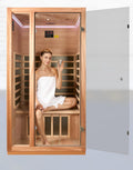 Haoyao 1-Person Saunas with Bluetooth Audio & LED light -- HY1201