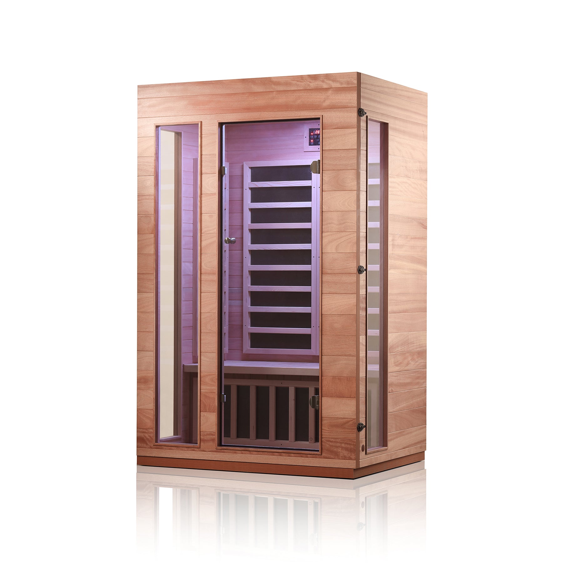 Haoyao 2 Person Saunas with Bluetooth Audio & LED Light -- HY7502