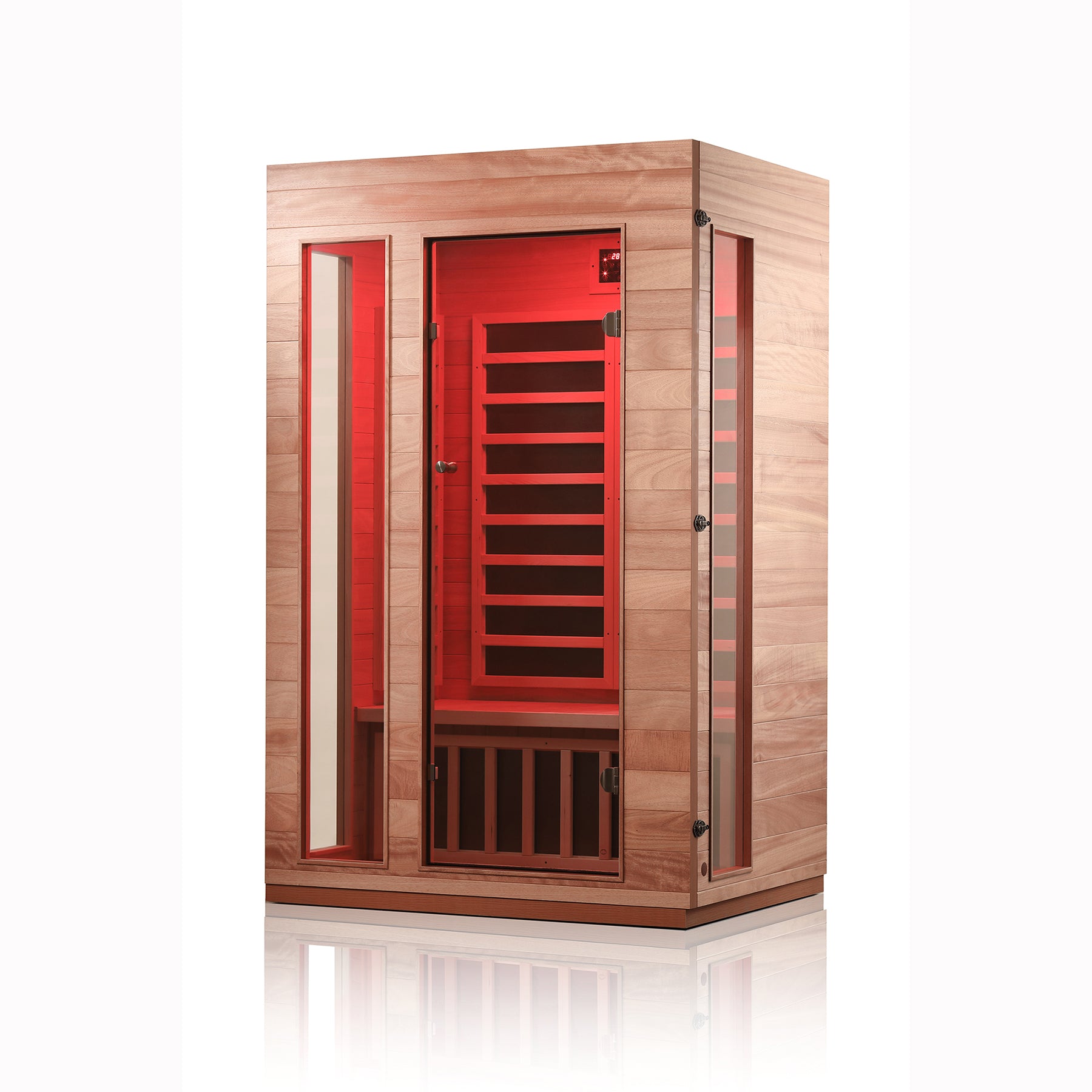 Haoyao 2 Person Saunas with Bluetooth Audio & LED Light -- HY7502