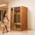 Haoyao 1-Person Saunas with Bluetooth Audio & LED light -- HY1201