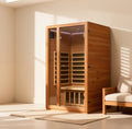 Haoyao 1-Person Saunas with Bluetooth Audio & LED light -- HY1201