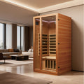Haoyao 1-Person Saunas with Bluetooth Audio & LED light -- HY1201