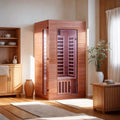 Haoyao 1-Person Saunas with Bluetooth Audio & LED light -- HY1101
