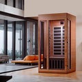 Haoyao 2 Person Saunas with Bluetooth Audio & LED Light -- HY1202