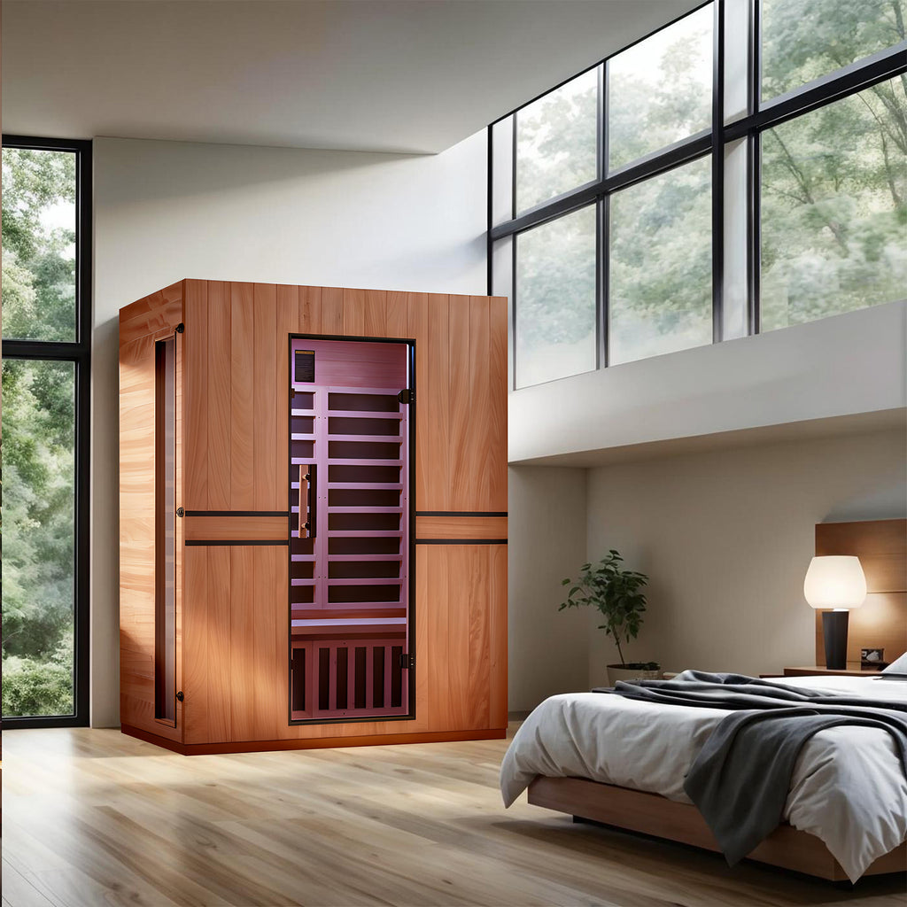 Haoyao 3-Person Saunas with Bluetooth Audio & LED light -- HY7503