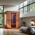 Haoyao 3-Person Saunas with Bluetooth Audio & LED light -- HY1303