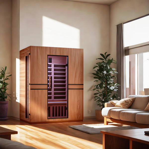 Haoyao 3-Person Saunas with Bluetooth Audio & LED light -- HY1303