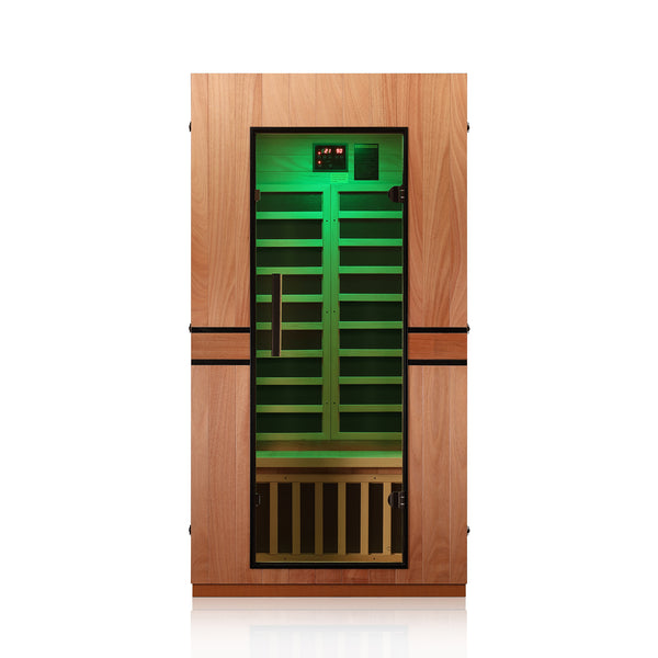Haoyao 1-Person Saunas with Bluetooth Audio & LED light -- HY1301