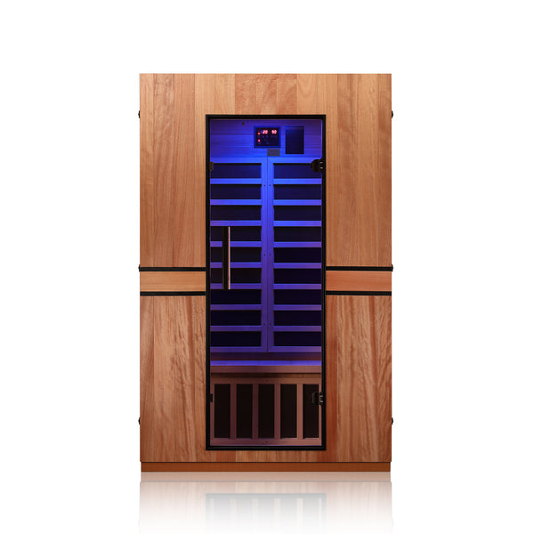 Haoyao 2 Person Saunas with Bluetooth Audio & LED Light -- HY1302