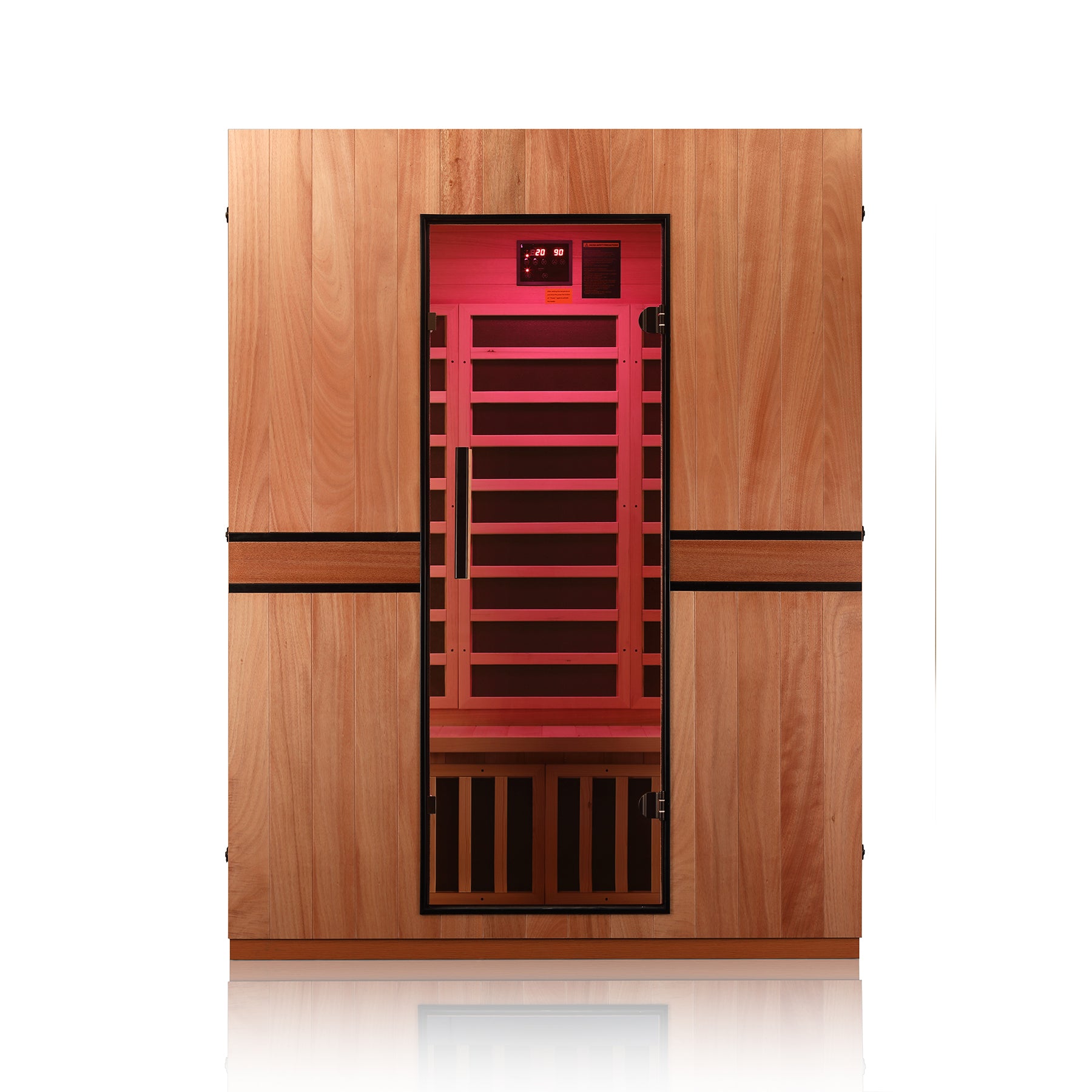 Haoyao 3-Person Saunas with Bluetooth Audio & LED light -- HY7503